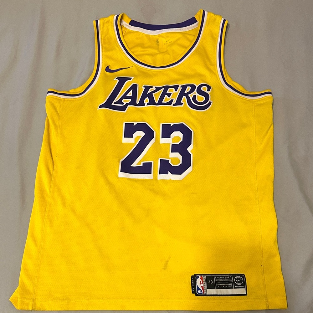 Nike Yellow Swingman Jersey